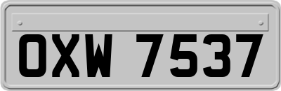 OXW7537