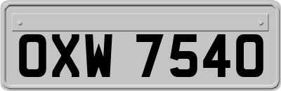 OXW7540