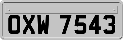 OXW7543
