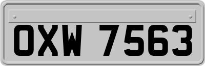OXW7563