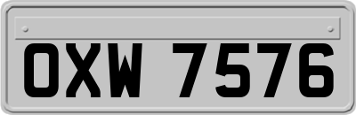 OXW7576