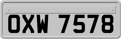 OXW7578