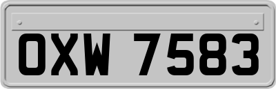 OXW7583