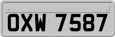 OXW7587