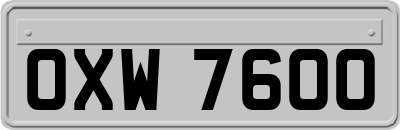OXW7600