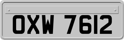 OXW7612
