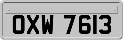 OXW7613