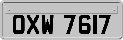 OXW7617
