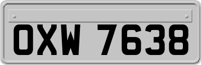 OXW7638