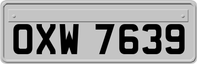 OXW7639