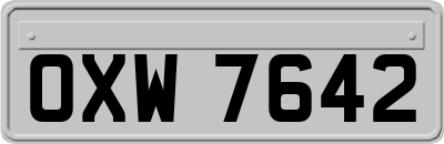 OXW7642