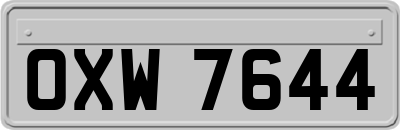 OXW7644
