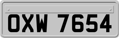 OXW7654