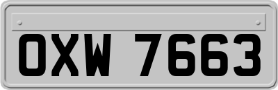 OXW7663