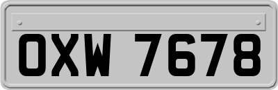OXW7678