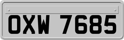 OXW7685