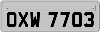 OXW7703