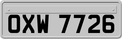 OXW7726