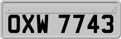 OXW7743