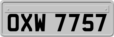OXW7757