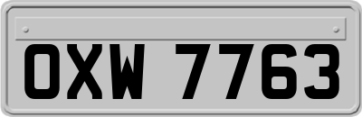 OXW7763