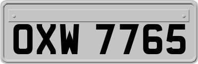 OXW7765