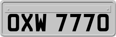 OXW7770