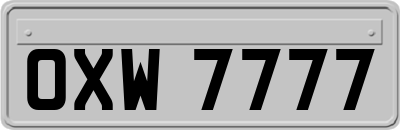 OXW7777
