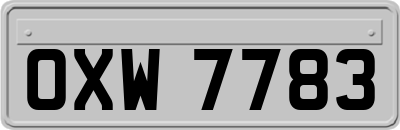 OXW7783