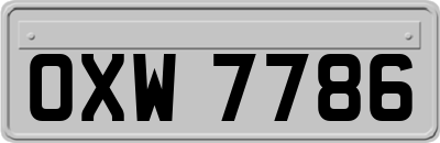 OXW7786