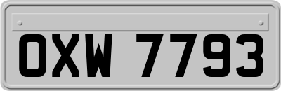 OXW7793