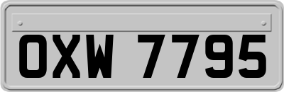 OXW7795