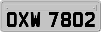 OXW7802
