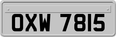 OXW7815