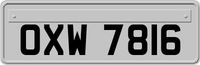 OXW7816