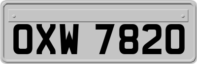 OXW7820