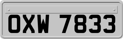 OXW7833