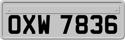 OXW7836