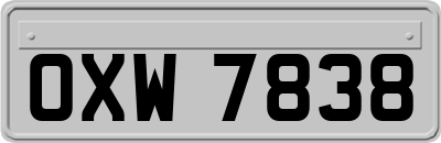 OXW7838