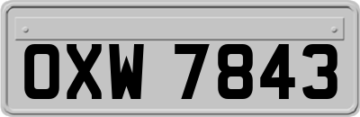 OXW7843