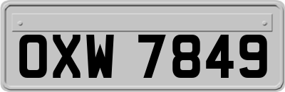 OXW7849