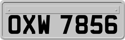 OXW7856