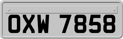 OXW7858