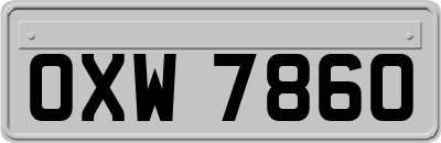 OXW7860