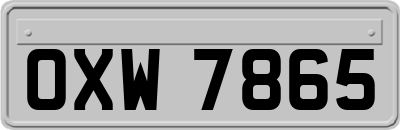 OXW7865