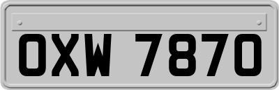 OXW7870