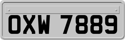OXW7889