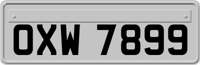 OXW7899