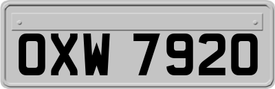 OXW7920