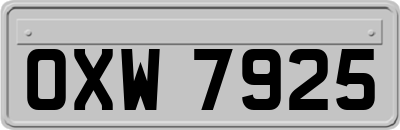 OXW7925